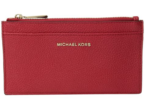 michael kors large slim wallet|michael kors slim wallet women's.